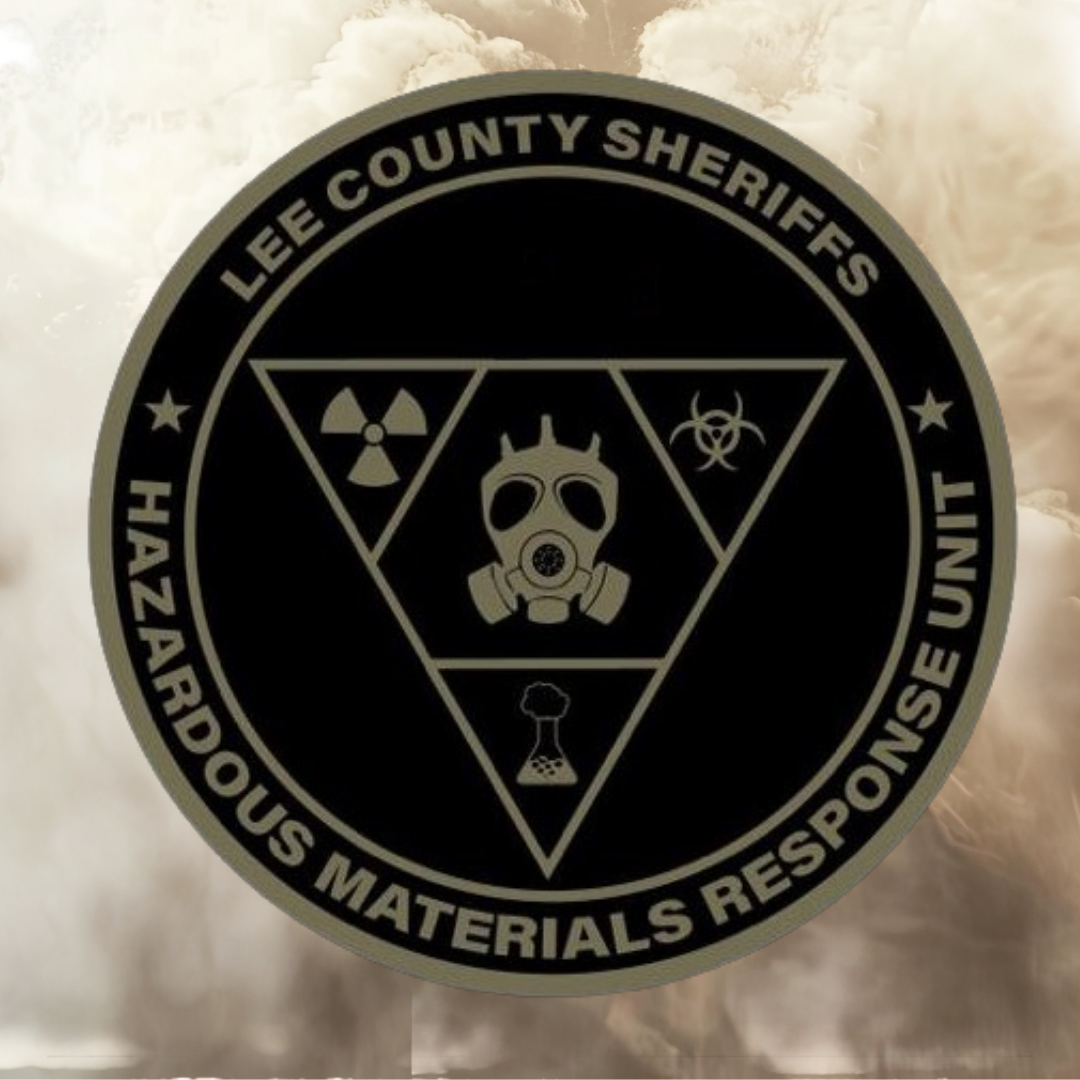 Lee County Sheriff's Hazardous Materials Response Unit emblem